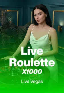 Live Roulette X1000